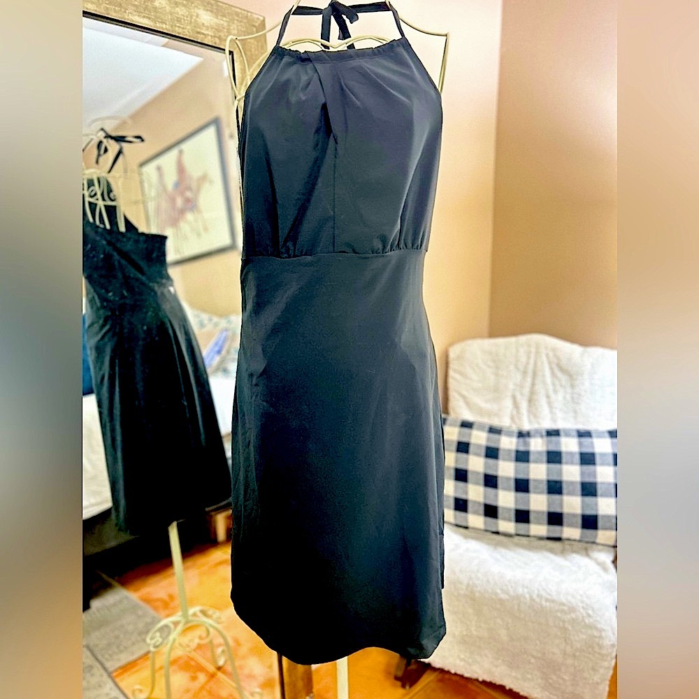 Columbia Armadale Black Halter Dress